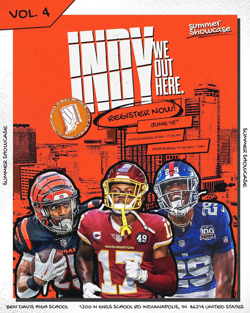 STW (@_stdub) on Twitter photo I’ve got discount codes for the <a href="/IndyWeOutHere/">IndyWeOutHere ‼️</a> and <a href="/Ohioweouthere_/">OhioWeOutHere ‼️</a> Summer Showcase’s!
If you’re a football player in the class of 2026-2031, DM me for your opportunity to showcase your skills! I’ve got discount codes for the <a href="/IndyWeOutHere/">IndyWeOutHere ‼️</a> and <a href="/Ohioweouthere_/">OhioWeOutHere ‼️</a> Summer Showcase’s!
If you’re a football player in the class of 2026-2031, DM me for your opportunity to showcase your skills!