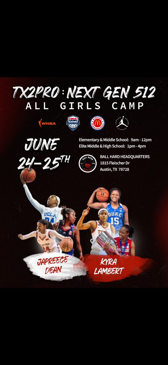 We’re teaming up to host our first TX2PRO: Next Gen Camp!

📍 Austin, TX
📅 June 24–25
⏳ Limited spots — Registration is live!

We’ve been where you are — now we’re bringing what we’ve learned back to the gym. Come ready to work. Come ready to work! 

🔗 Link in bio to sign up.