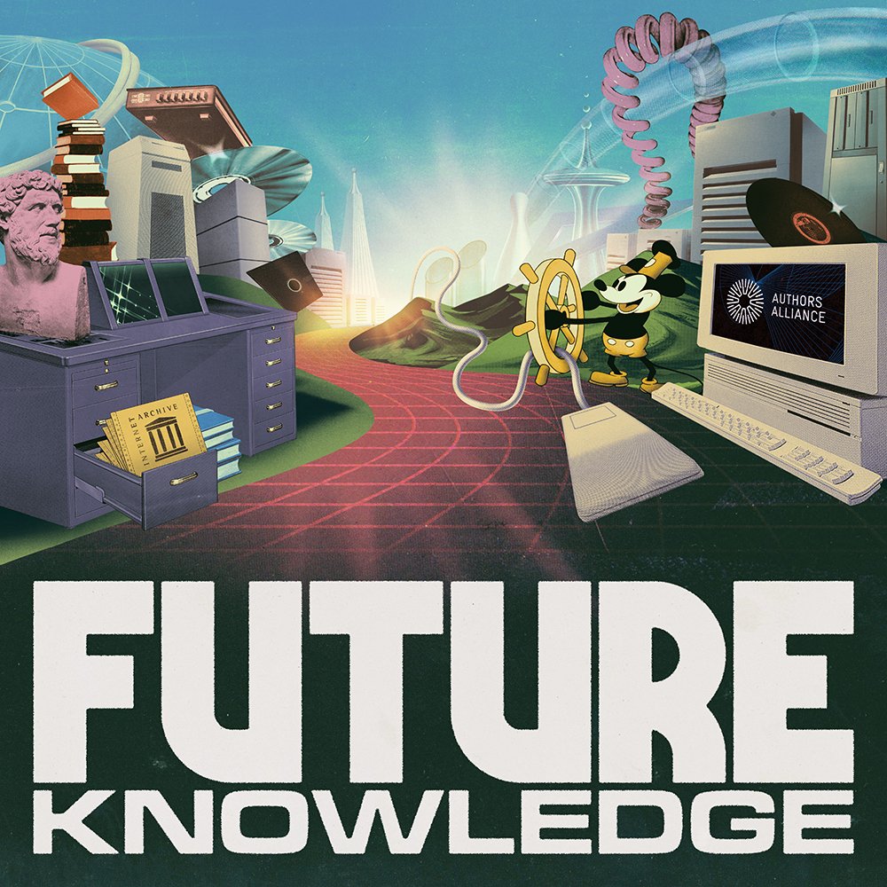 Internet Archive (@internetarchive) on Twitter photo 🚨 Our new podcast—Future Knowledge—is coming June 4th, but the teaser episode is out now!
🗣️ Get a sneak peek at what’s ahead: conversations on digital culture & the future of knowledge. Co-hosted with <a href="/Auths_Alliance/">Authors Alliance</a>.
🎧 Listen & subscribe: archive.org/details/future…
#podcast 🚨 Our new podcast—Future Knowledge—is coming June 4th, but the teaser episode is out now!
🗣️ Get a sneak peek at what’s ahead: conversations on digital culture & the future of knowledge. Co-hosted with <a href="/Auths_Alliance/">Authors Alliance</a>.
🎧 Listen & subscribe: archive.org/details/future…
#podcast