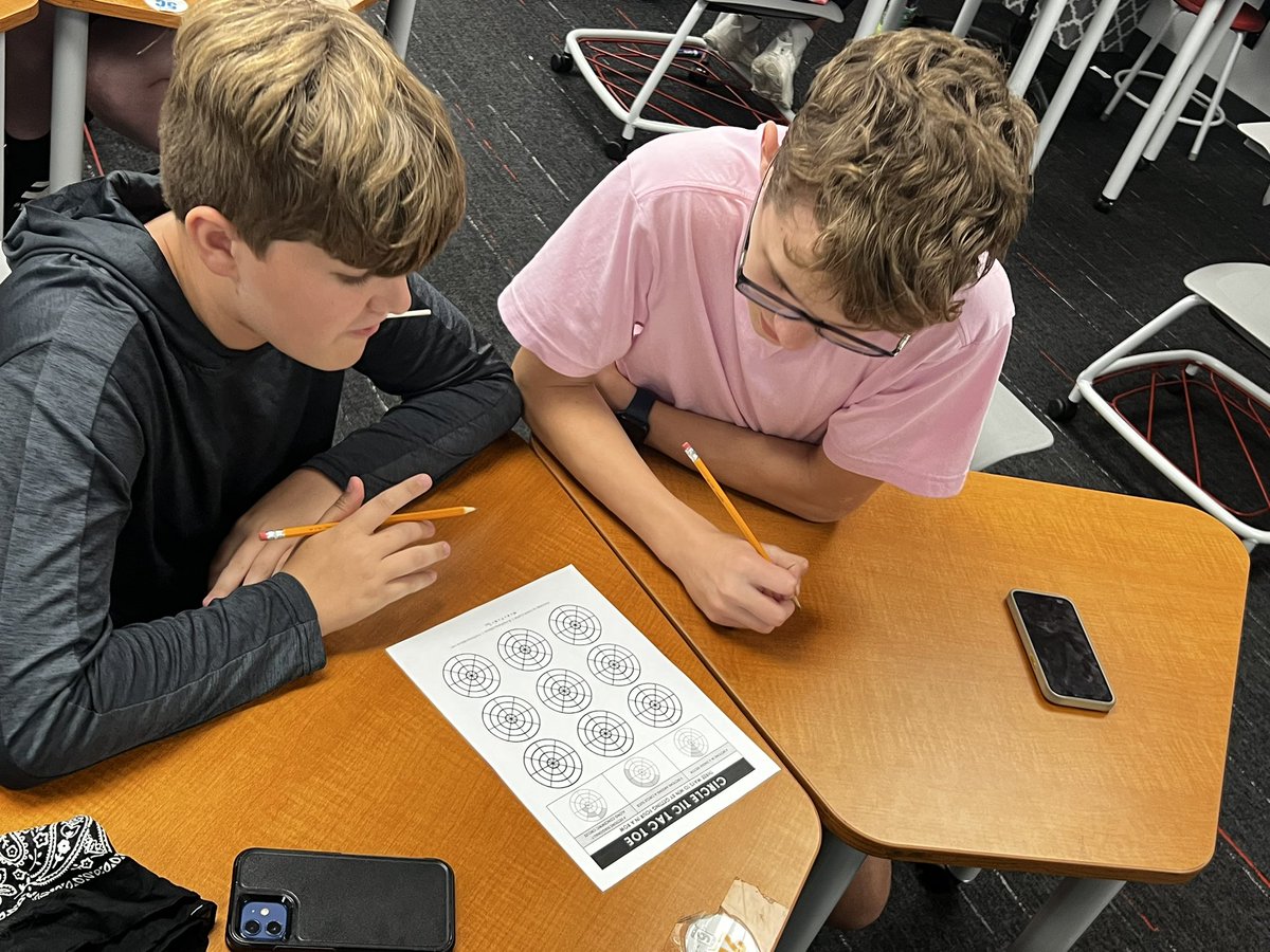 Mrs Strole (@mrsstrole) on Twitter photo HonAlg Ss <a href="/FJHChargers/">Fishers Junior High</a> spent their last 20 minutes of the school year completing a partner #thinkingtask
Today Ss learned how to play Ultimate Tic Tac Toe. Partners who finished early then took on Circle Tic Tac Toe HonAlg Ss <a href="/FJHChargers/">Fishers Junior High</a> spent their last 20 minutes of the school year completing a partner #thinkingtask
Today Ss learned how to play Ultimate Tic Tac Toe. Partners who finished early then took on Circle Tic Tac Toe