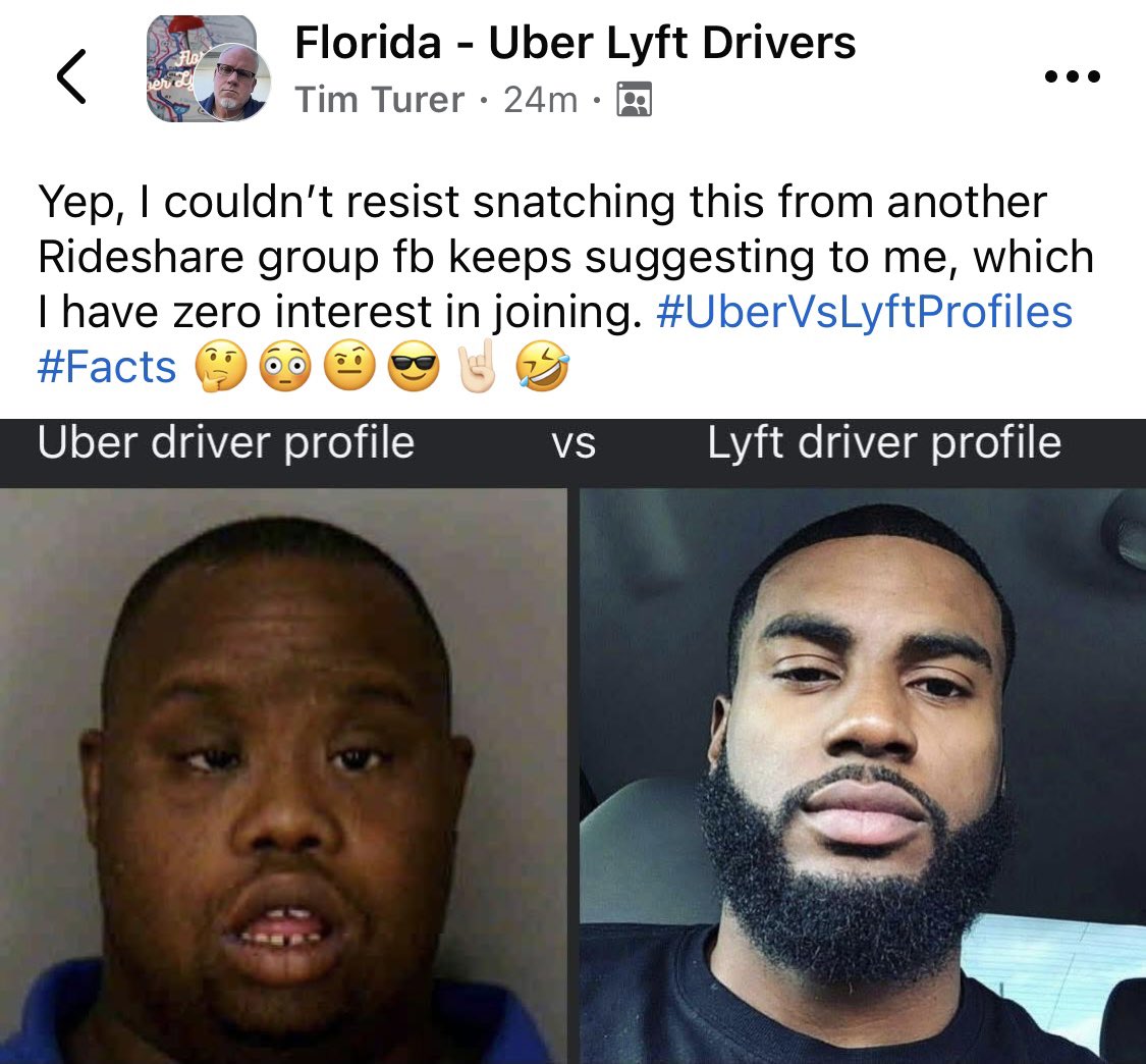6thboroughtim's tweet photo. Hey @lyft @lyfteng @davidrisher @johnzimmer @logangreen @Uber @dkhos 😎🕺🏼🤩😜🥸🤣🤘🏻#LyftDriverProfilesAreMoreAttractive #LyftDriversAreMoreAttractive #Facts https://t.co/MYuRPQMHWs