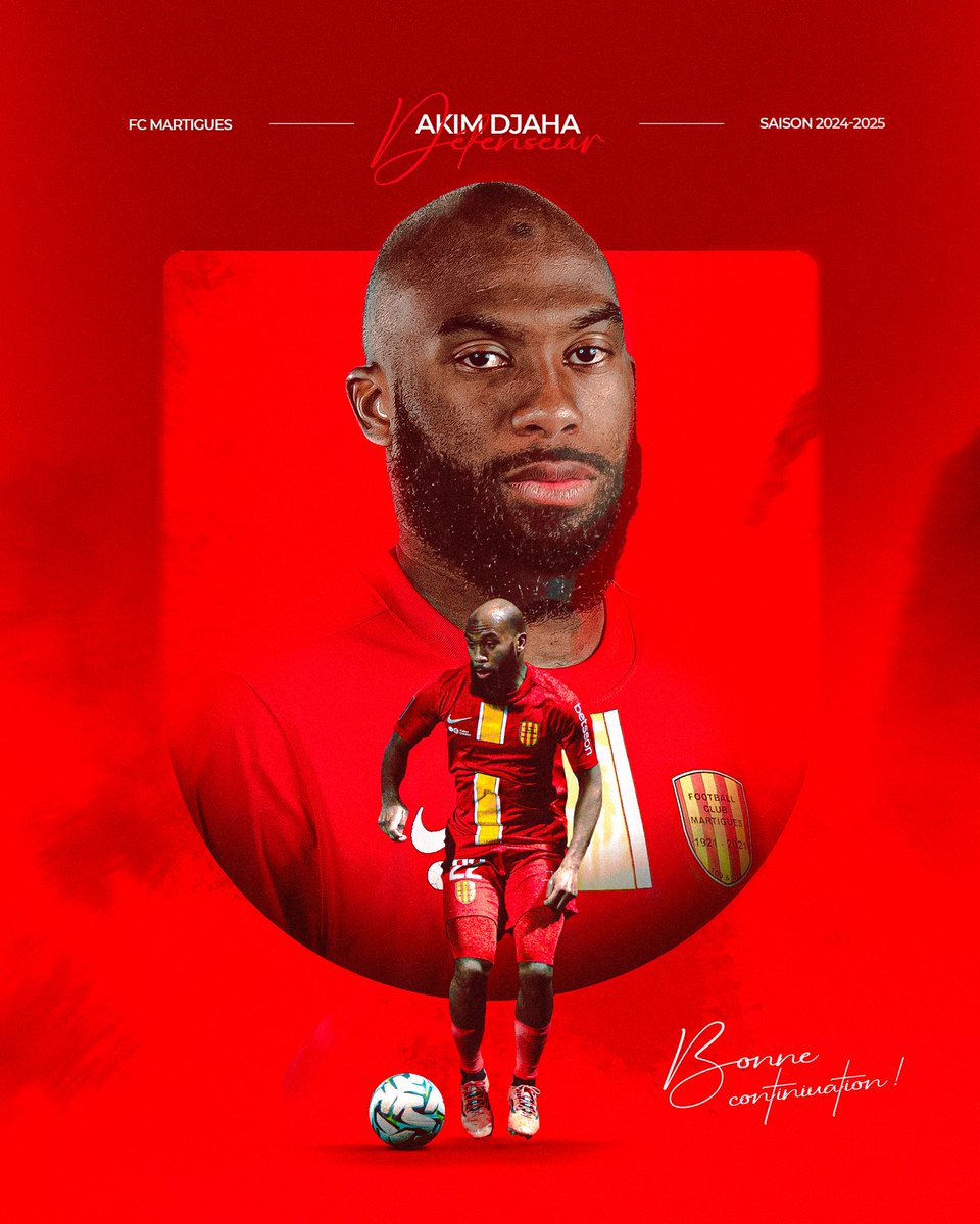 🔚 𝐌𝐞𝐫𝐜𝐢 𝐀𝐤𝐢𝐦 ! 🇰🇲

Arrivé lors de la saison 2021-2022, Akim Djaha quitte le FC Martigues après quatre belles saisons.

Le club le remercie pour son investissement et son comportement exemplaire tout au long de son passage.

Bonne continuation Akim ❤️

#UnisEnsemble
