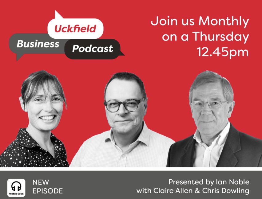 Tomorrow (Thursday) we are looking forward to speaking with chamber member owner and business coach, Maria Mann… Do join us for a live podcast at 12.45pm… ⬇️

youtube.com/live/qo1hfFwft…

#Uckfield #business