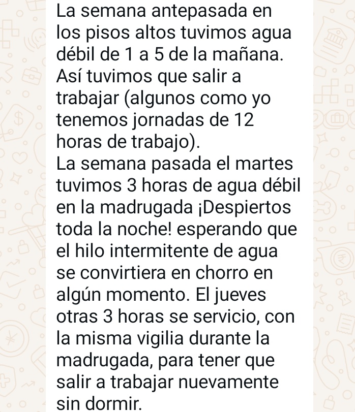 NCasarapaactiva's tweet photo. Inhumano incumplimiento del cronograma de suministro del vital líquido por parte de Hidrocapital en urbanismos de Guarenas, en las partes altas de Casarapa, Terrazas del este, altos de Copacabana y San Pedro,solo les llega de madrugada unas pocas horas a la semana @HidroCapital2 https://t.co/pSPDRY99Yq