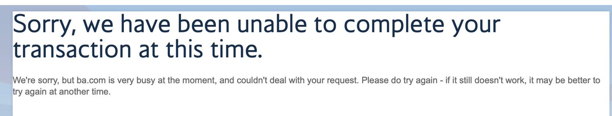 Royston Smith (@royston_smith) on Twitter photo How does <a href="/British_Airways/">British Airways</a> survive? I have spent all day trying to book a flight. I've been locked out, kicked and finally, after paying, this? Is it any wonder people are moving to other airlines. Just dreadful. How does <a href="/British_Airways/">British Airways</a> survive? I have spent all day trying to book a flight. I've been locked out, kicked and finally, after paying, this? Is it any wonder people are moving to other airlines. Just dreadful.