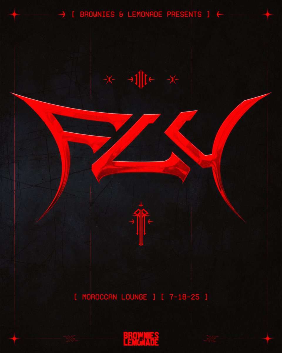 ANNOUNCING FLY 
DEBUT LA HEADLINE SHOW + SPECIAL GUESTS
July 18, 2025
Moroccan Lounge

Presale: Thurs 5/29 at 11am PST
On Sale: Friday 5/30 at 11am PST
Text “FLY” to 323.332.1651 for presale code.