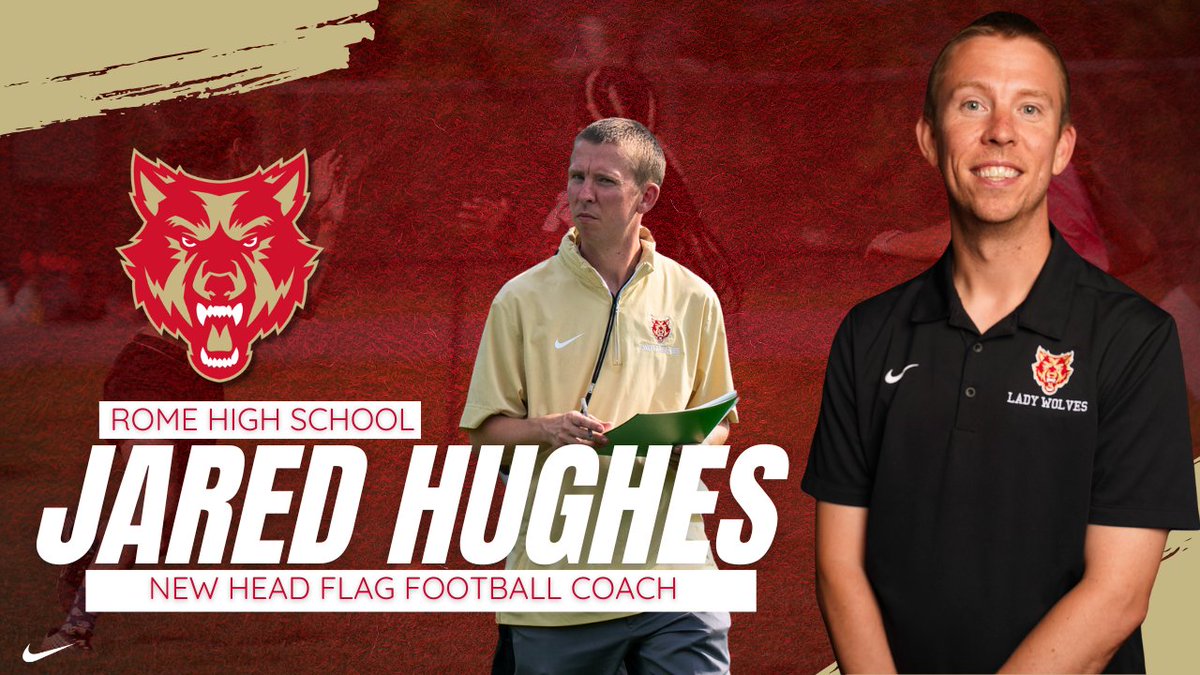 WolvesGameday's tweet image. Congratulations Coach Hughes - Rome Flag Football!
