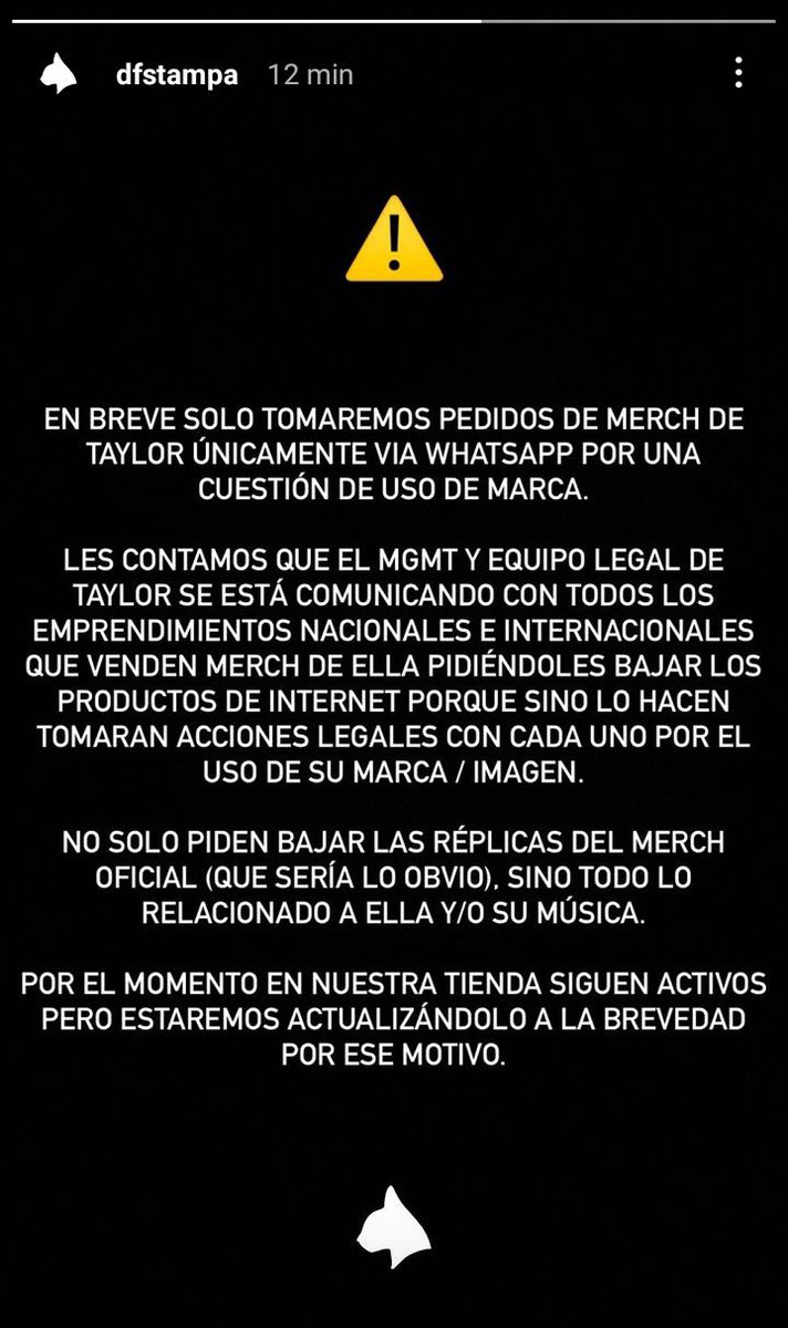 vicu (@tinimcnuity) on Twitter photo <a href="/FeriaSwiftie/">Feria Swiftie ATENDIÓ AL DEMONIO</a> si llegase a pasar algo así no tiene nada que ver con el artista sino con su equipo, como por ejemplo este caso con merch de taylor que si mal no recuerdo fue el año pasado <a href="/FeriaSwiftie/">Feria Swiftie ATENDIÓ AL DEMONIO</a> si llegase a pasar algo así no tiene nada que ver con el artista sino con su equipo, como por ejemplo este caso con merch de taylor que si mal no recuerdo fue el año pasado
