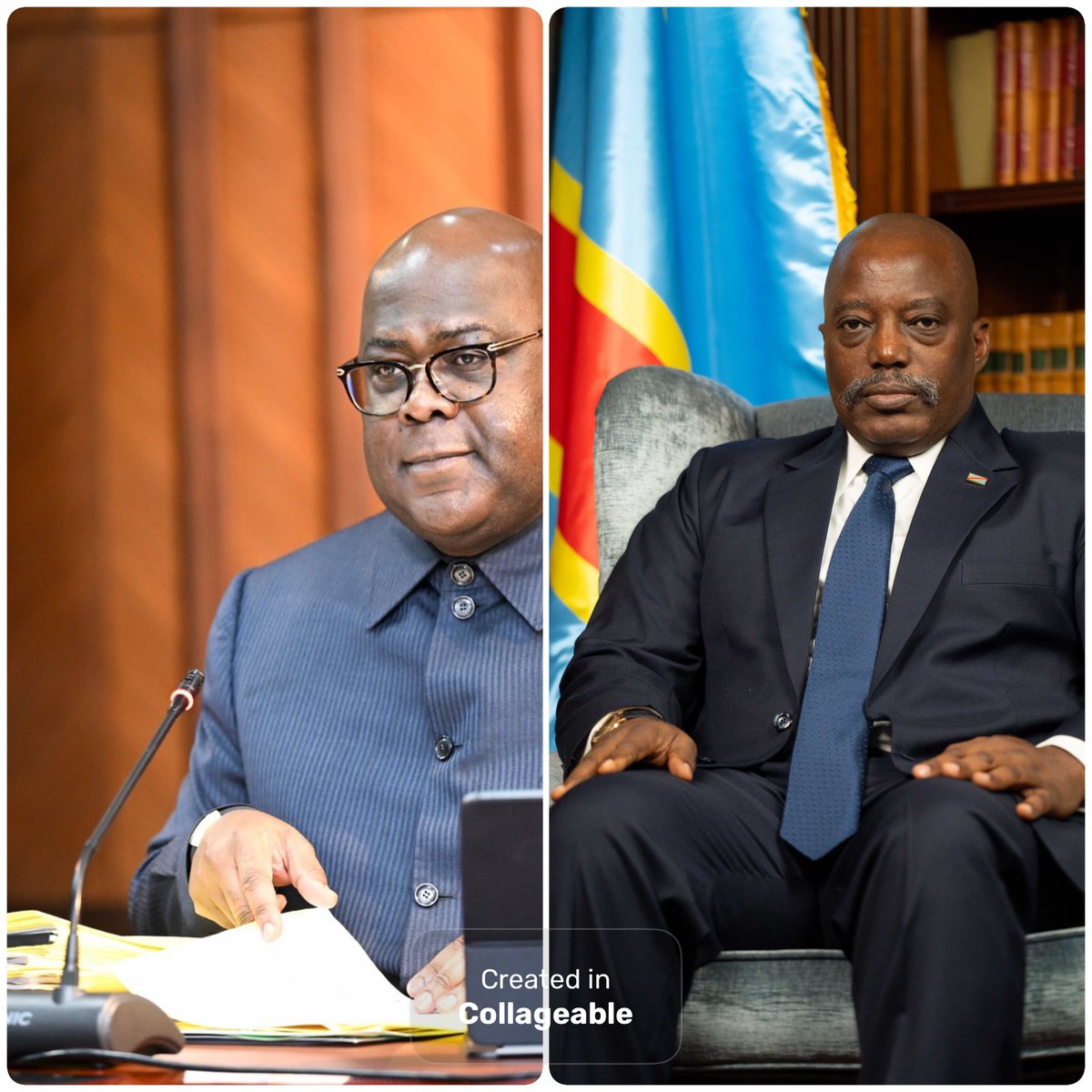 StanysBujakera's tweet image. #RDC: « Si le Président Kabila n'avait pas manipulé les élections de 2018, nous n'en serions pas là ! Si le Président Tshisekedi avait géré le pays avec responsabilité et orthodoxie, nous n'en serions pas là... 
Kabila et Tshisekedi sont à la base de la débâcle du Congo. »,…