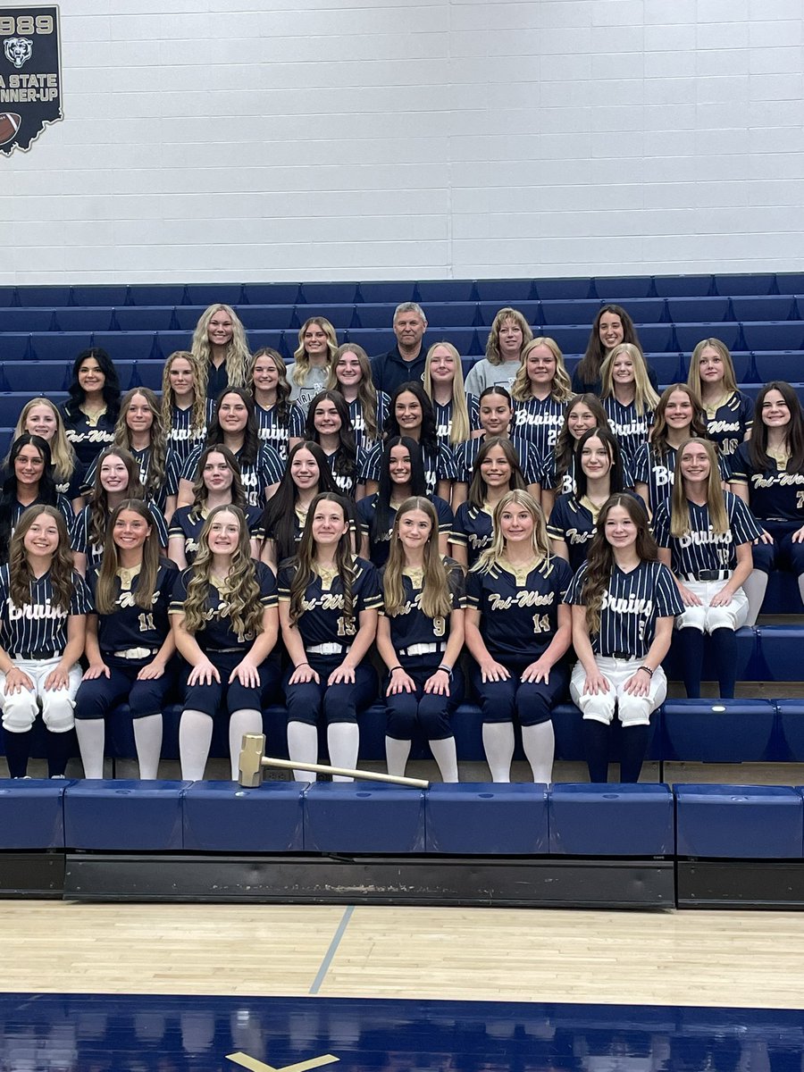 triwestsports's tweet photo. Your Bruin softball team falls to Avon in the Sectional semifinal game at Brownsburg HS. Thank you for a fun and memorable season! 

🔵🟡🔵⛓️ https://t.co/QppgB5WDpk