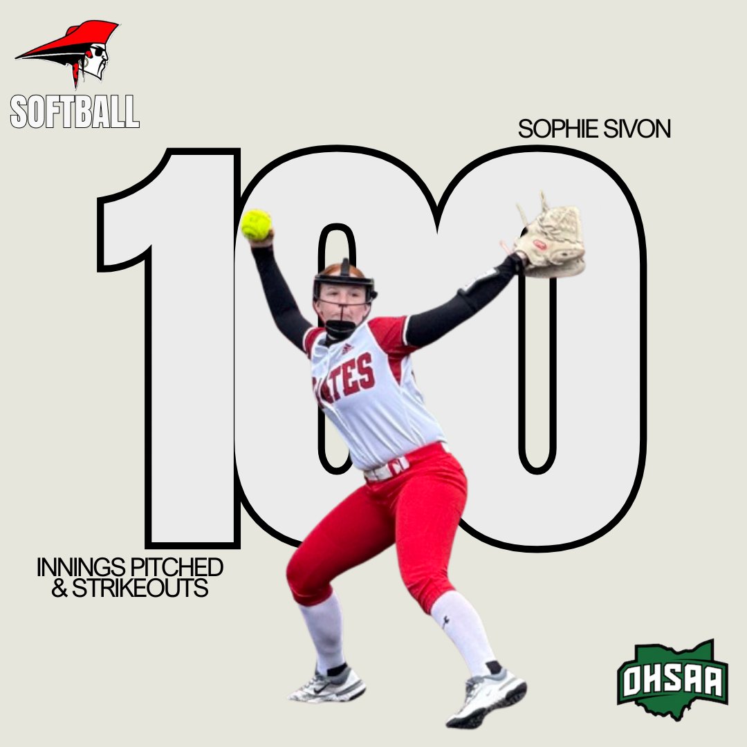 Perry Softball (@perrypiratessb) on Twitter photo <a href="/Sophie_Sivon/">Sophie Sivon 2028</a> picked up her 100th strikeout of the season/career in today's game against Field! Congratulations Sophie! <a href="/Sophie_Sivon/">Sophie Sivon 2028</a> picked up her 100th strikeout of the season/career in today's game against Field! Congratulations Sophie!