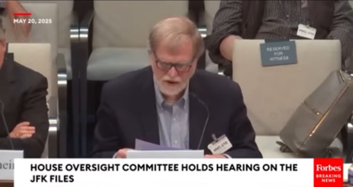 FORBES BREAKING NEWS today re-posted Doug Horne’s  statement to the House Task Force on Government Secrecy. 

While Forbes is still not a network broadcaster, it is definitely not fringe. 
#JFK 

Link below. 
youtu.be/c8NBSjRJpkk?si…