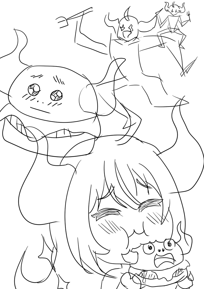 ArkiKei's tweet photo. Maybe the next drawing will be weird?
#Laplus_ArtDesu #SketchArt https://t.co/YzP1o3wZ9s