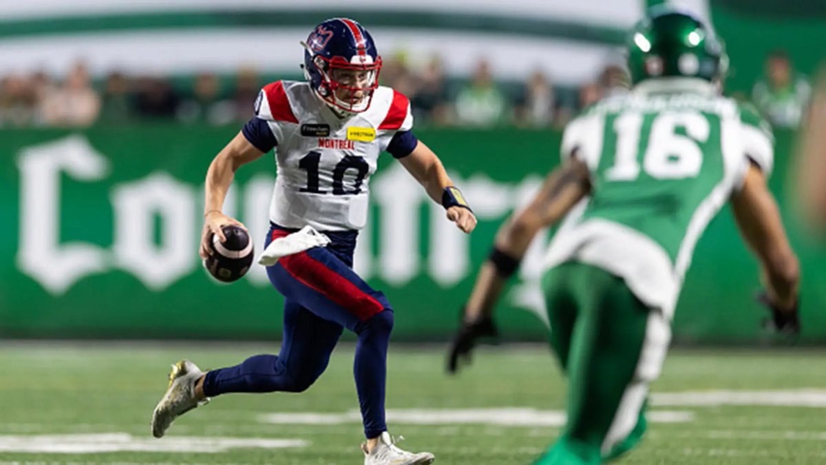 CFL on TSN (@cflontsn) on Twitter photo Is Davis Alexander going to the be Montreal's next great QB?
Do oddsmakers have it right by having Argos pivot Chad Kelly as the betting favourite for Most Outstanding Player?
Hot or Not with <a href="/HenocMuamba/">Henoc Muamba</a>, presented by <a href="/MontanasBBQ/">Montana's BBQ & Bar</a>: tsn.ca/cfl/video/~314… Is Davis Alexander going to the be Montreal's next great QB?
Do oddsmakers have it right by having Argos pivot Chad Kelly as the betting favourite for Most Outstanding Player?
Hot or Not with <a href="/HenocMuamba/">Henoc Muamba</a>, presented by <a href="/MontanasBBQ/">Montana's BBQ & Bar</a>: tsn.ca/cfl/video/~314…