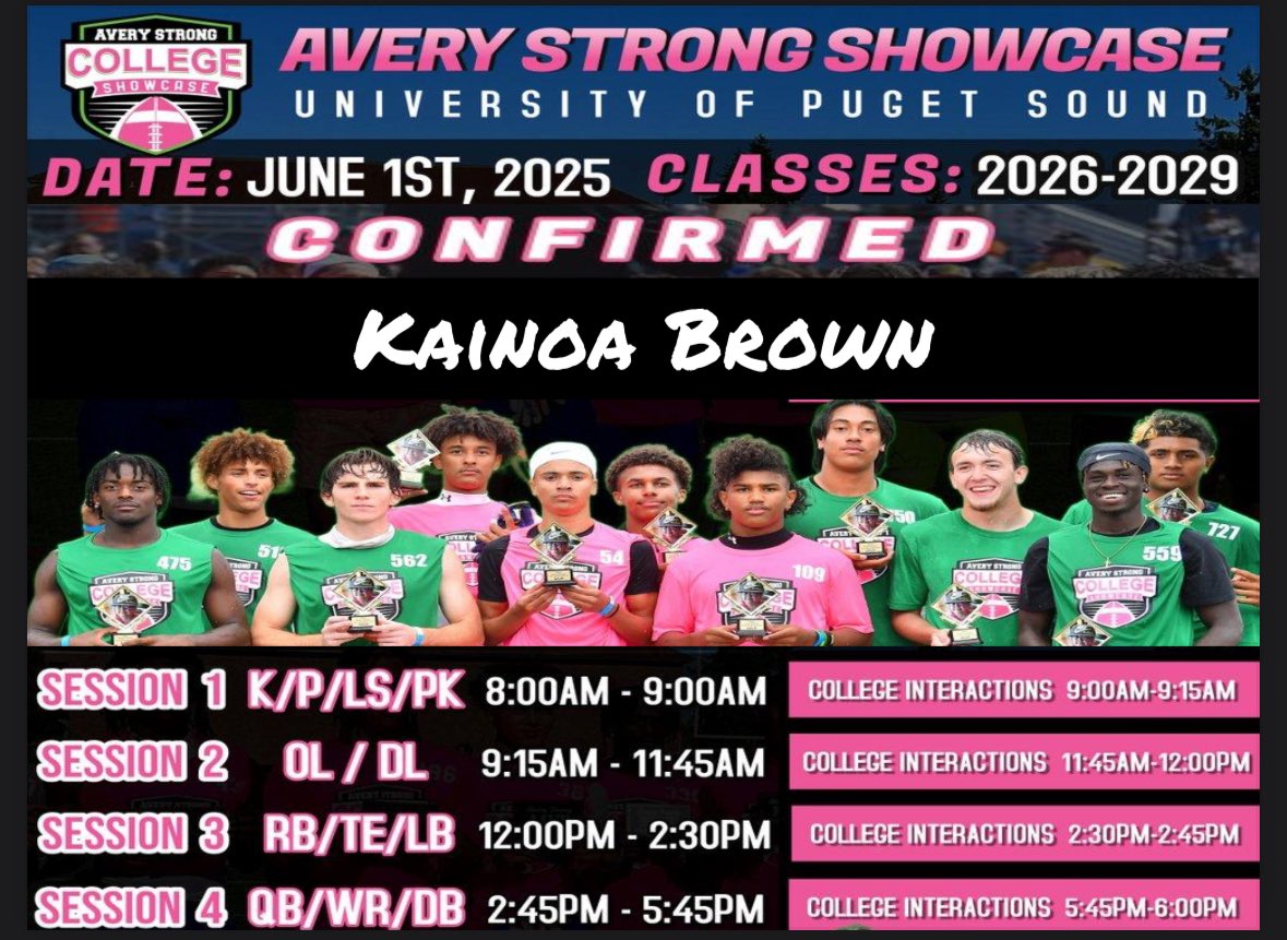 Great full and excited for this opportunity to compete this Sunday🙌 <a href="/AveryShowcases/">Avery Strong Showcases</a>