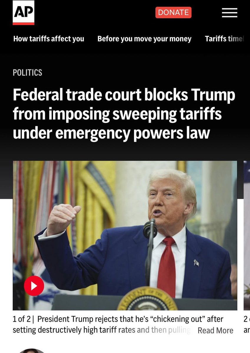 U.S. Federal Court Blocks Trump Tariffs

The legal foundation for Trump’s tariffs looked shaky from the very start. The International Emergency Economic Powers Act (IEEPA) seemed like a strange fit — and now, a U.S. Federal Court agrees. The Court of International Trade has just