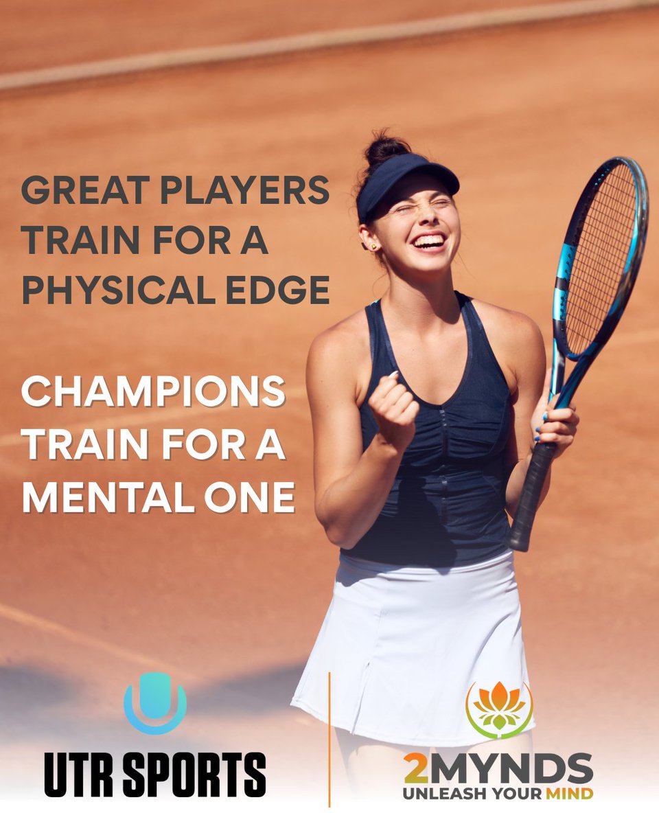 2Mynds's tweet photo. We're partnering with UTR Sports, a global leader in sports technology and level-based play.
UTR Power players will get $30 off a 2Mynds digital training subscription through the Power Perks program. UTR Power coaches receive a 10% discount on team solution packages. ⭐️ https://t.co/Wb9JAvXtpG