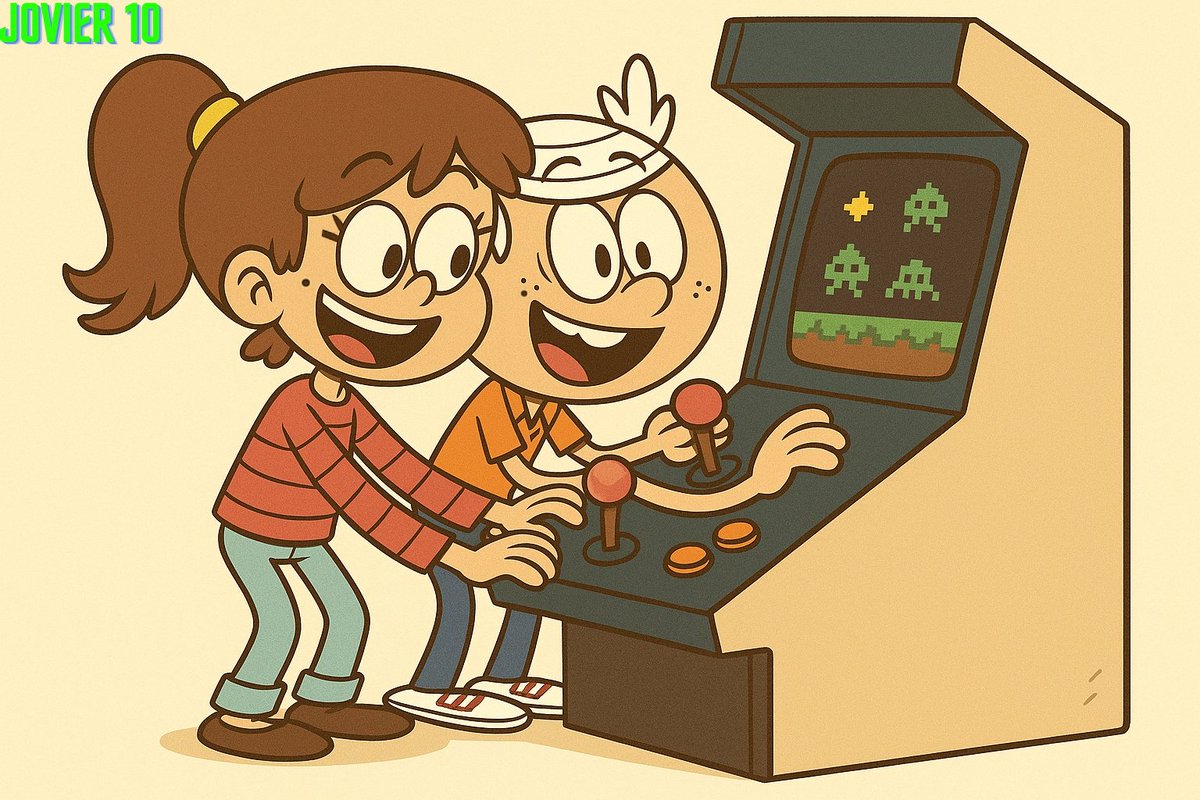 10Jovier's tweet photo. #FionacolnWeek Dia 3: Juegos y comida gus  👾

#TheLoudHouse #lincolnloud #Fiona https://t.co/4cY6NqjH6t