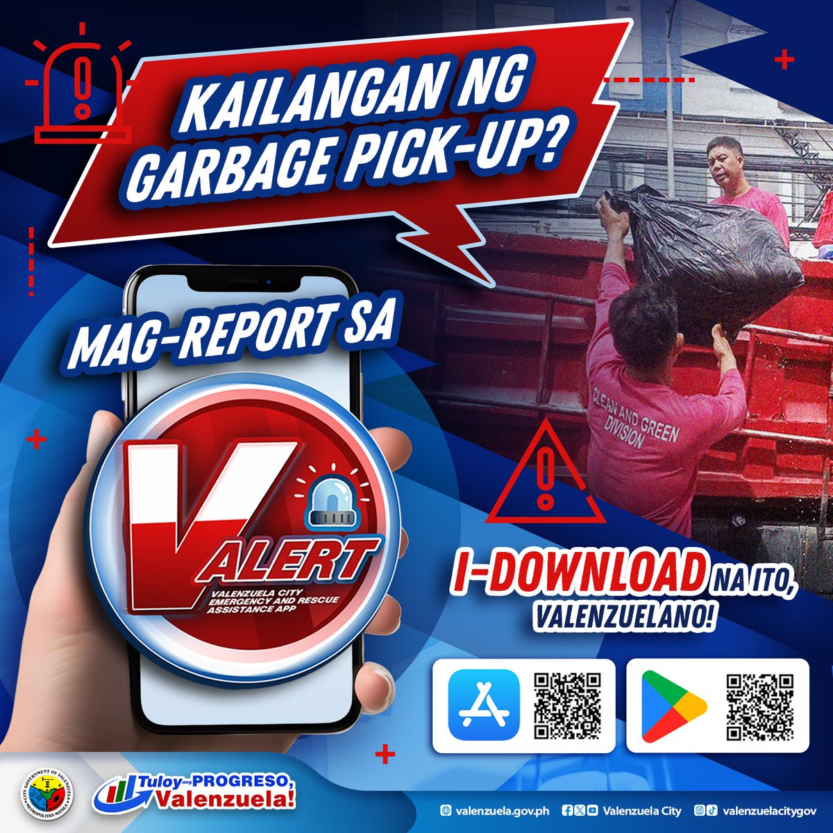 valenzuelacity's tweet photo. @Kapedagrape Relayed to WMO. For future reports, you may use the #VAlert App https://t.co/6KmTfngMqN