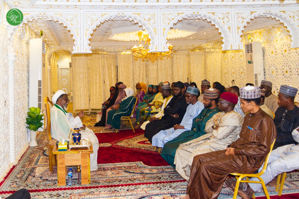 SZakzakyOffice's tweet image. A cross-section of Kannywood actors and actresses visited leader Sheikh Ibraheem Zakzaky at his residence in Abuja yesterday, Wednesday.

During their visit, they stated that it was very important for them to use the opportunity to seek advice and guidance on how best to...