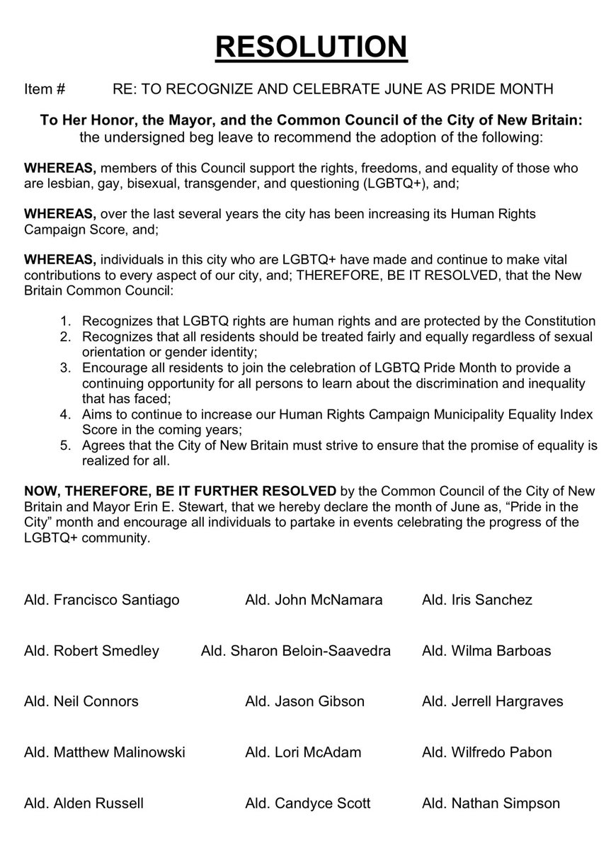 New Britain Pride tweet media