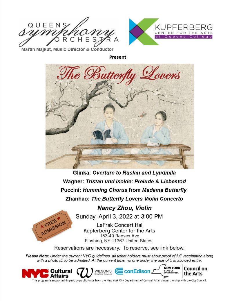 TANGO MEETS BEETHOVEN'S FIFTH - A FREE CONCERT WITH THE QUEENS SYMPHONY ORCHESTRA - mailchi.mp/queenssymphony…