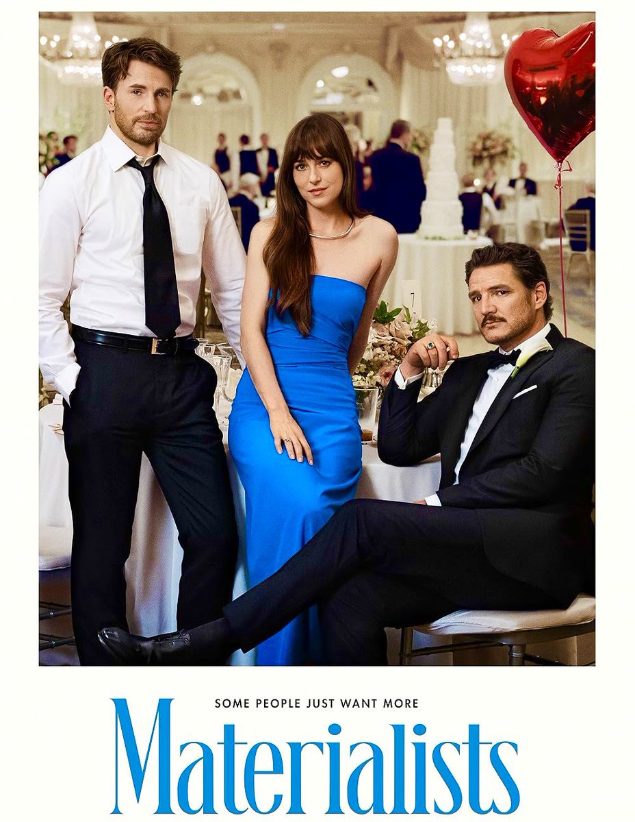RussMilheim's tweet image. The Materialists offers an insightful and interesting look into the modern dating scene, and truly lives up to exploring what its own title presents—while getting to do it with an absolutely stacked cast.
#TheMaterialists