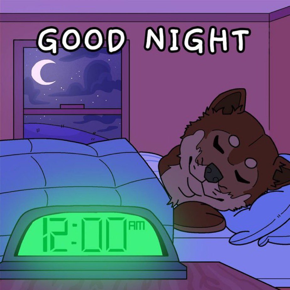 Good night 🌙 GN 😴 

See you tomorrow 🫡

Load $UPDOG 🐶