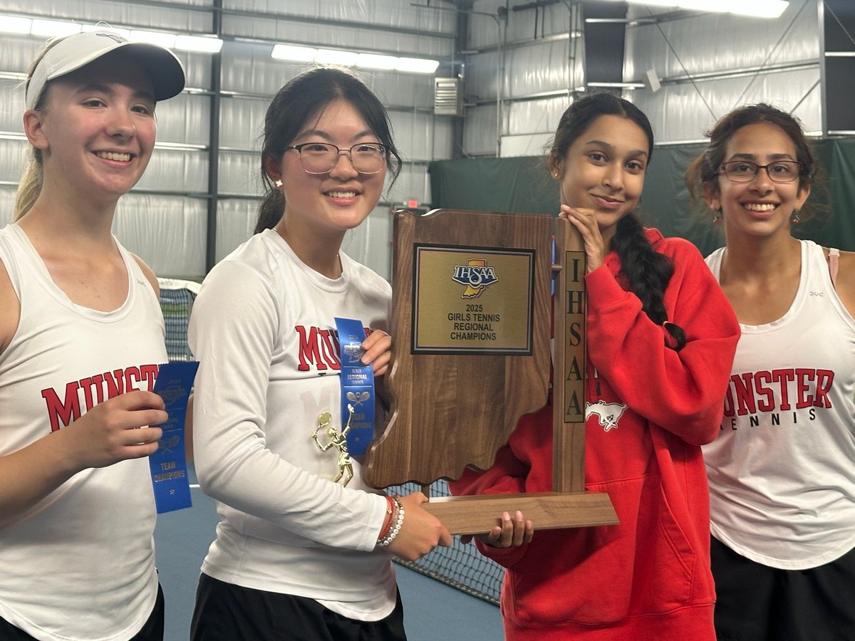 Here come the mustangs as regional champions.  We defeated a tough cp team 4-1.  Up next is a trip back to culver for semi state on saturday.. match time at 12 eastern