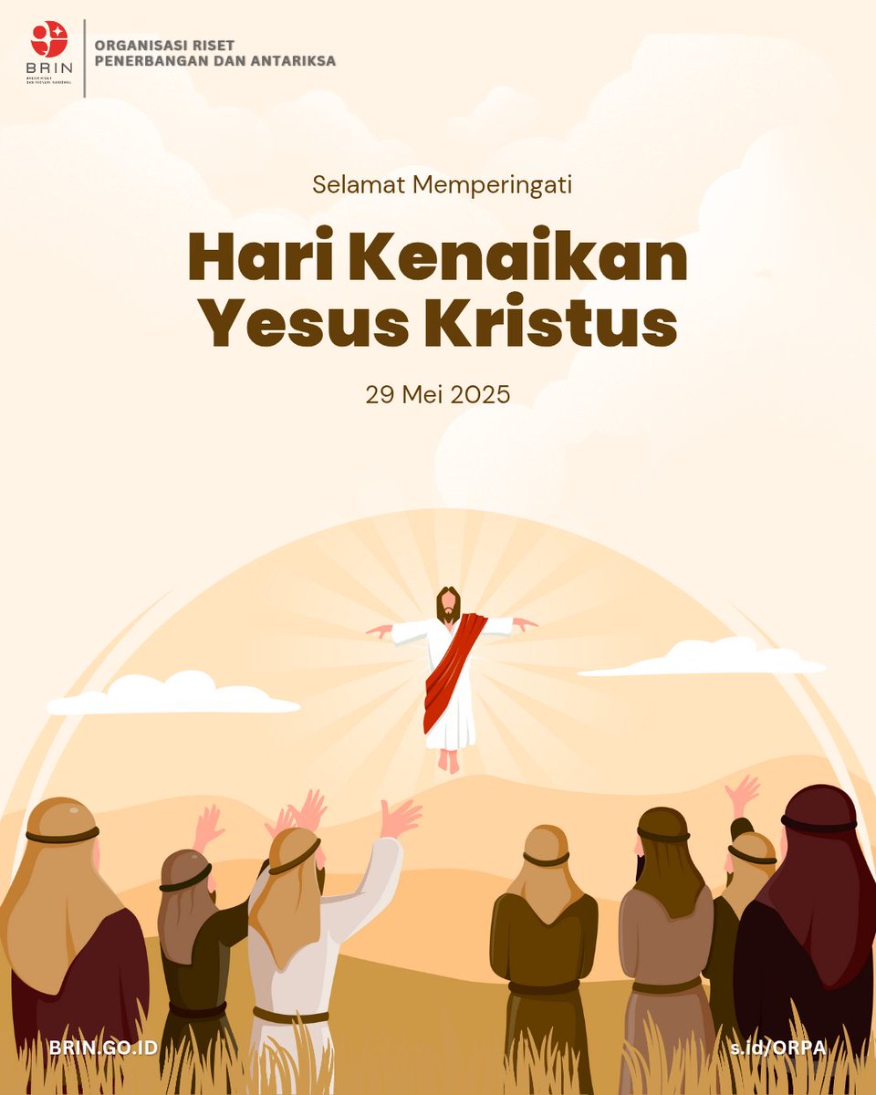 Selamat Hari Kenaikan Yesus Kristus 2025. Semoga kasih dan damai selalu hadir dalam hidup kita.