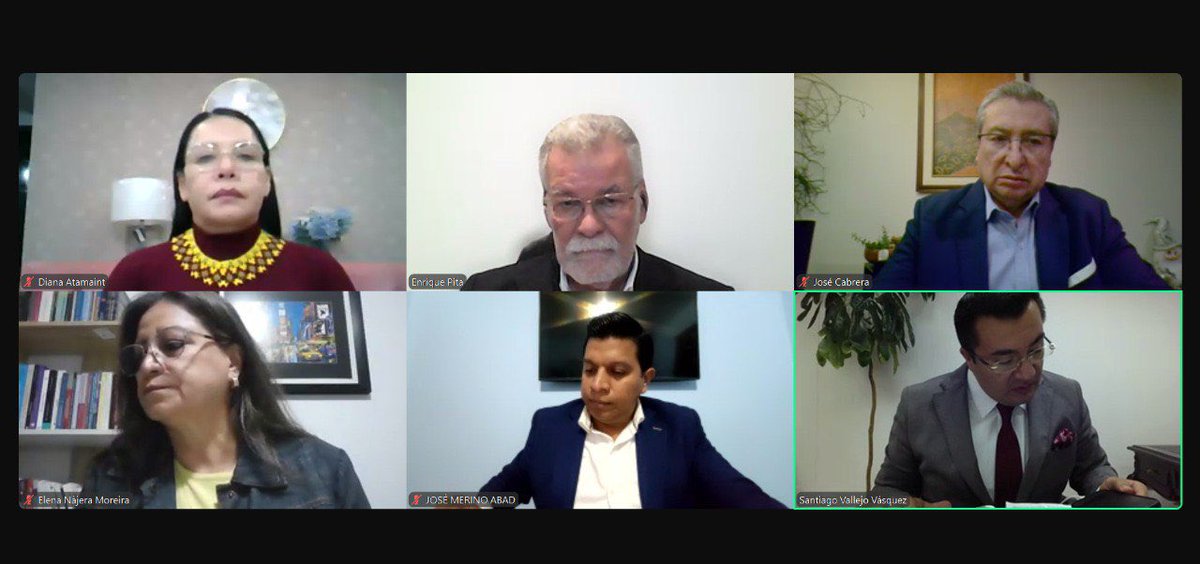 AHORA | Les invito a seguir el desarrollo de la reinstalación de la Sesión Ordinaria No. 1️⃣1️⃣2️⃣ del #PlenoCNE, a través de medios telemáticos ▶️ lc.cx/58278K