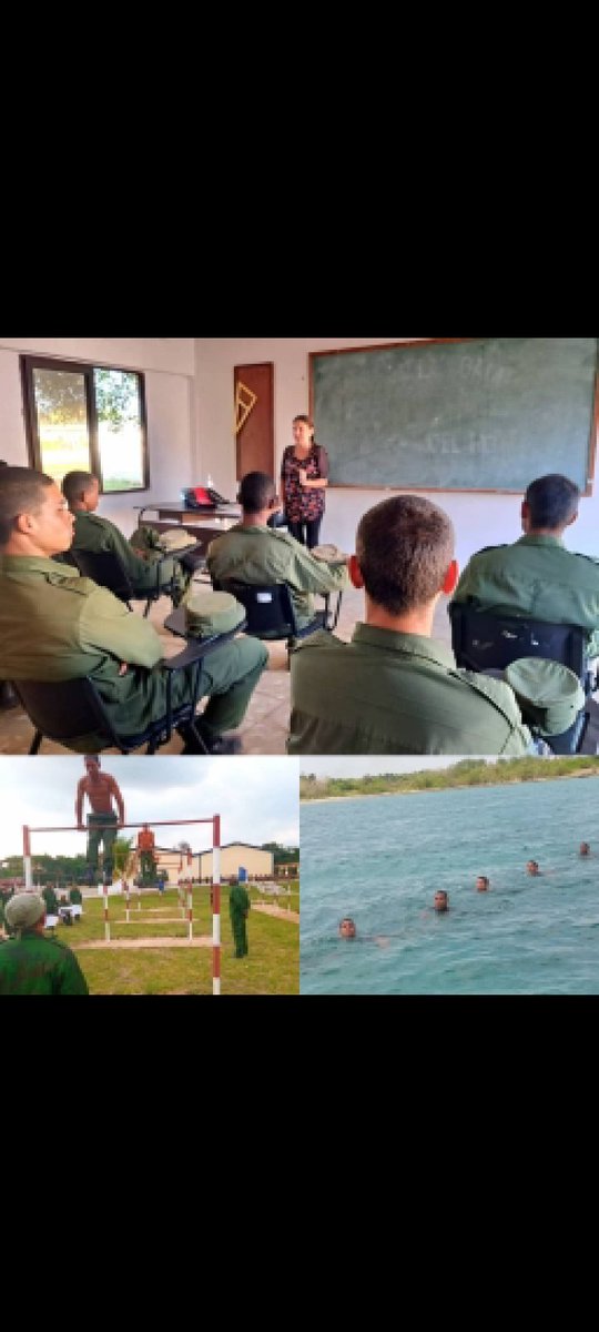 ‼️*Los jóvenes que cumplen  el servicio militar activo dedican tiempo y esfuerzo para fortalecer sus habilidades defensivas y estratégicas, cumpliendo con el deber sagrado de prepararse para defender la Patria. 🇨🇺
<a href="/SinMiedoAlFuego/">Sin Miedo Al Fuego</a>