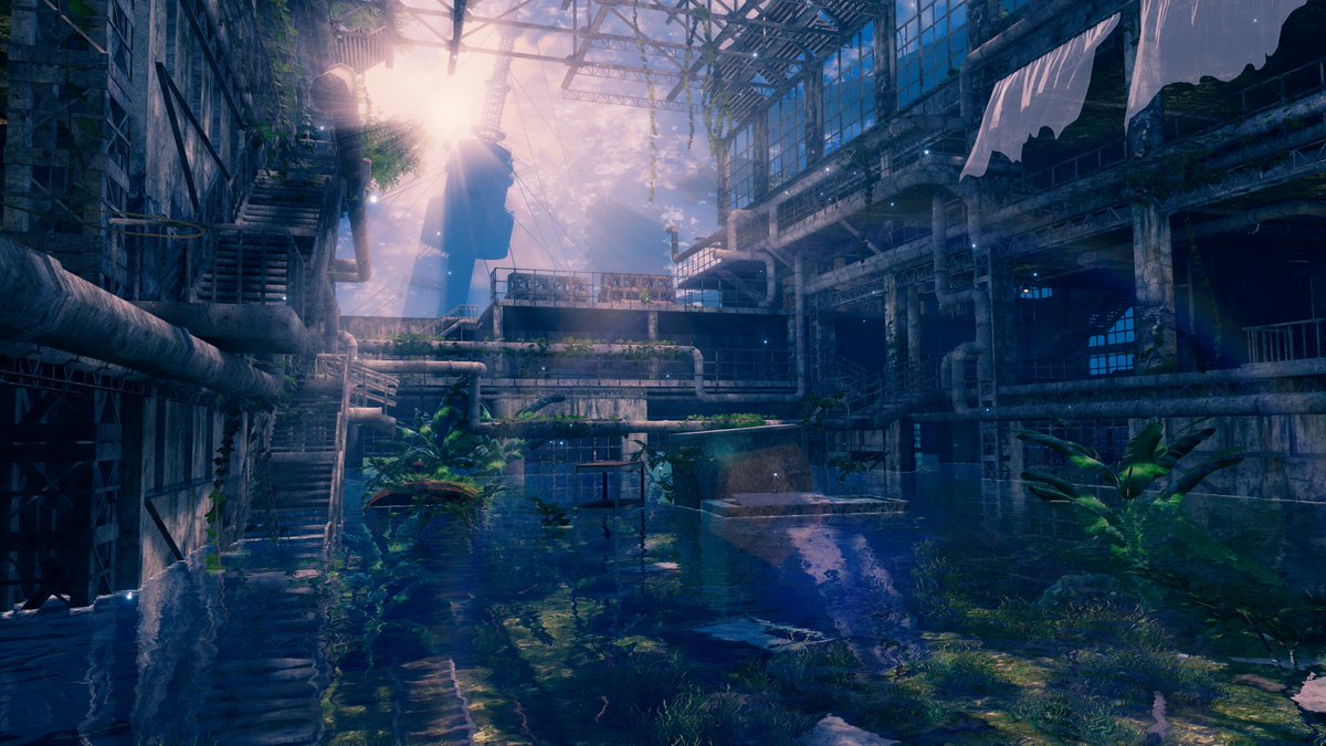Dislick_OwO's tweet photo. 拍照練習-162                                              
無調整       
World : 時の残響－Echoes of Time 
Author : HANI․
#VRChat #VRChat_world紹介 
#VirtualPhotography https://t.co/smQAKKVOMJ