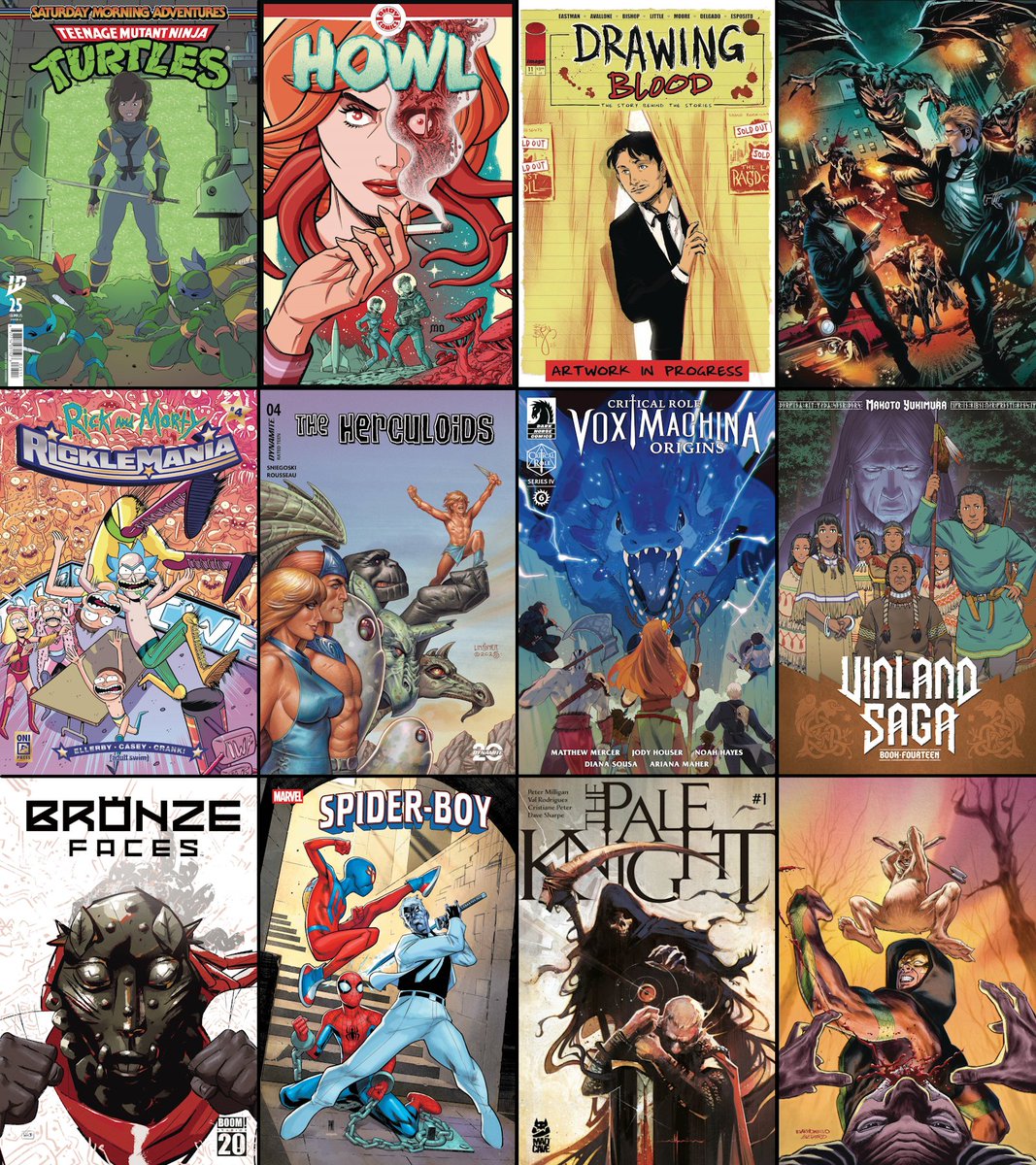 evaction's tweet photo. Get some beefy stories on this New Comic Book Day! #NewComicBookDay #NCBD #Comics #NewComicsDay #IDWPublishing #AhoyComics #ImageComics #BlackBoxComics #OniPress #DynamiteComics #DarkHorseComics #Kodansha #BoomStudios #Marvel #MadCaveStudios #Zenescope #Manga #NewReleases #Comic https://t.co/Q81rpimxMf