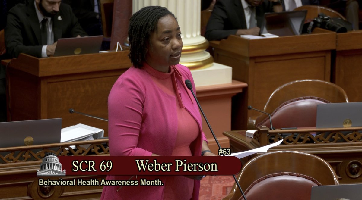 📢 Exciting news! The California Senate officially adopted SCR 69, authored by Senator Weber Pierson, declaring May as Behavioral Health Awareness Month.

This important resolution highlights the urgent need to address behavioral health challenges, emphasizing their significant