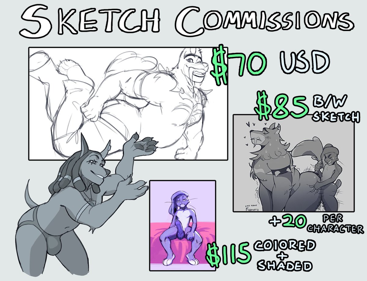 LateNightKamera's tweet photo. Opening 4 slots for sketch c0mms! DM me if interested! https://t.co/trfOKWr29h