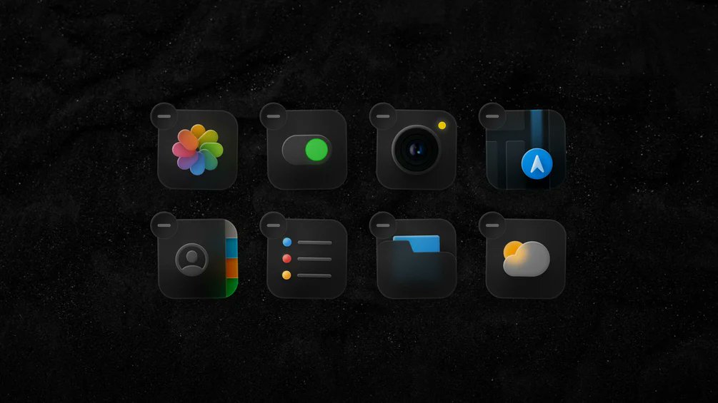 mursyidi88's tweet image. Give your iPhone a clean, dark look with Dark Vision Icons by @tweetbylokki 🌑

✔️ 1300+ icons
✔️ Dark Mode VisionOS style
✔️ Free updates
✔️ Custom icon requests (Exclusive pack)
Get it here 👉 shorturl.at/5C11X
#iosicons #visionos #darkmode