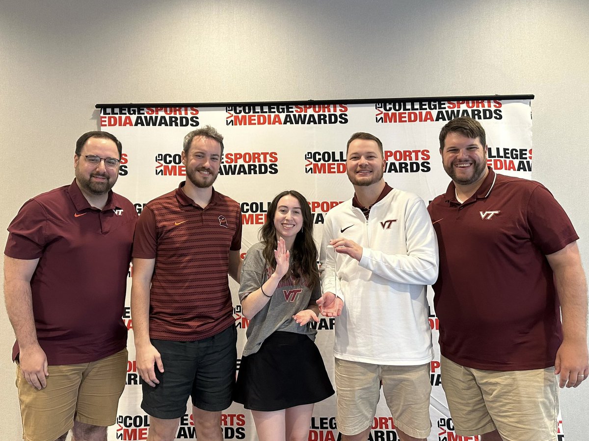 HokieVision 🦃 🎥 (@hokievision) on Twitter photo Bringing home some hardware! Congrats to our ACCN team for winning Outstanding Live Game Production - Student <a href="/SVGCollege/">SVG College</a> ! We couldn’t do what we do without our students! Bringing home some hardware! Congrats to our ACCN team for winning Outstanding Live Game Production - Student <a href="/SVGCollege/">SVG College</a> ! We couldn’t do what we do without our students!
