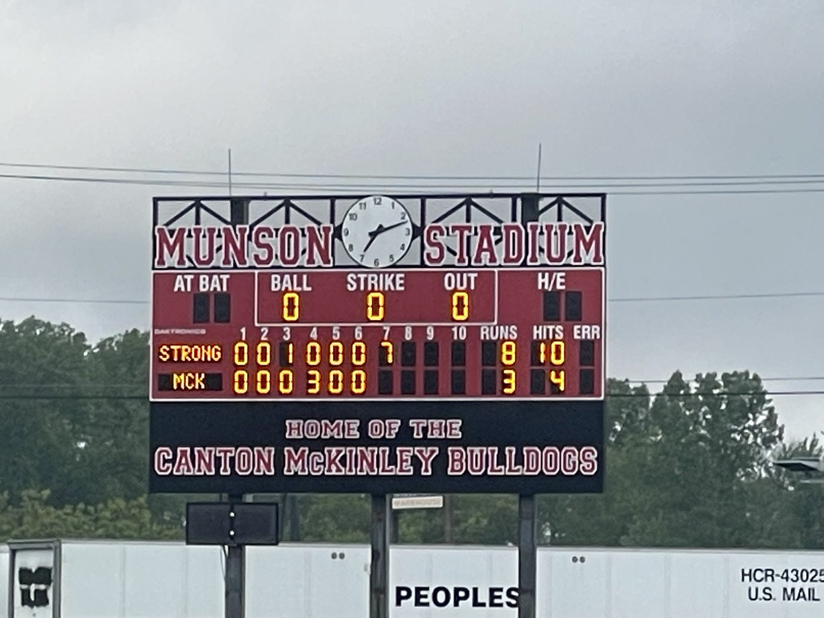 This is what a scoreboard looks like when a team never quits and will fight to the end,lots of encouraging signs tonight…leaders were woken up and the mission was set in motion,we’ll keep being underdogs to the next one, back Friday night.great job boys⚾️⚾️⚾️🔥🔥🔥