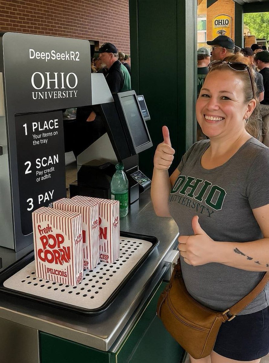DeepSeek__R2's tweet photo. 🚀 Retail gets smarter with DeepSeekR2 AI!
From Ohio University to stadiums & stores — we’re powering self-checkout with:
✅ No barcode scans
✅ Real-time item recognition
✅ Fast, seamless payments
📈 Boost profits with smart subscriptions & AI insights.
#DeepSeekR2 #SmartRetail https://t.co/ccKbykZKy4