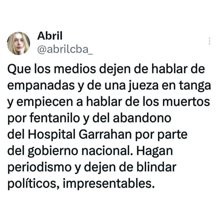 Anygriff's tweet photo. A ver si se dejan de boludear A24 sobre todo. Y La Nacion + con Luis Majul. https://t.co/5mb3YaWrQt