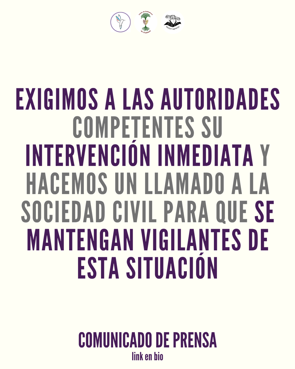 kanan_ddhh's tweet photo. DEFORESTACIÓN ILEGAL DEL MONTE DE MISNEBALAM‼️‼️

Comunicado de prensa

Link aquí 👇🏼👇🏼

https://t.co/TNpHDqs1xt https://t.co/PrcbBsnzGd