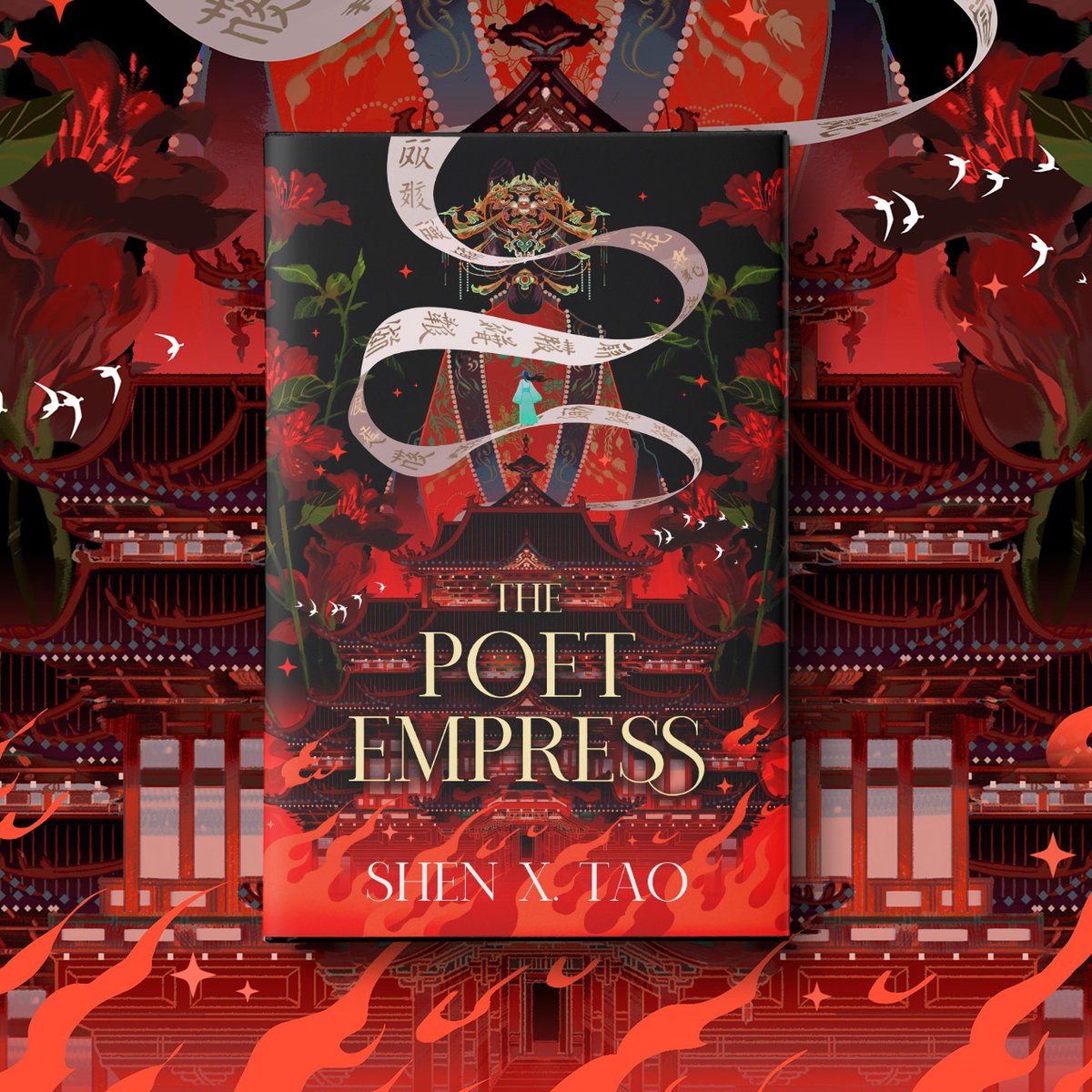 Illustration for The Poet Empress US edition.
author: Shen X. Tao <a href="/storygoose/">Shen Tao</a>  
designer: Esther S. Kim