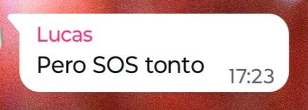 pelotudeces que me hacen reír mucho: cuando el teclado corrige el sos así
