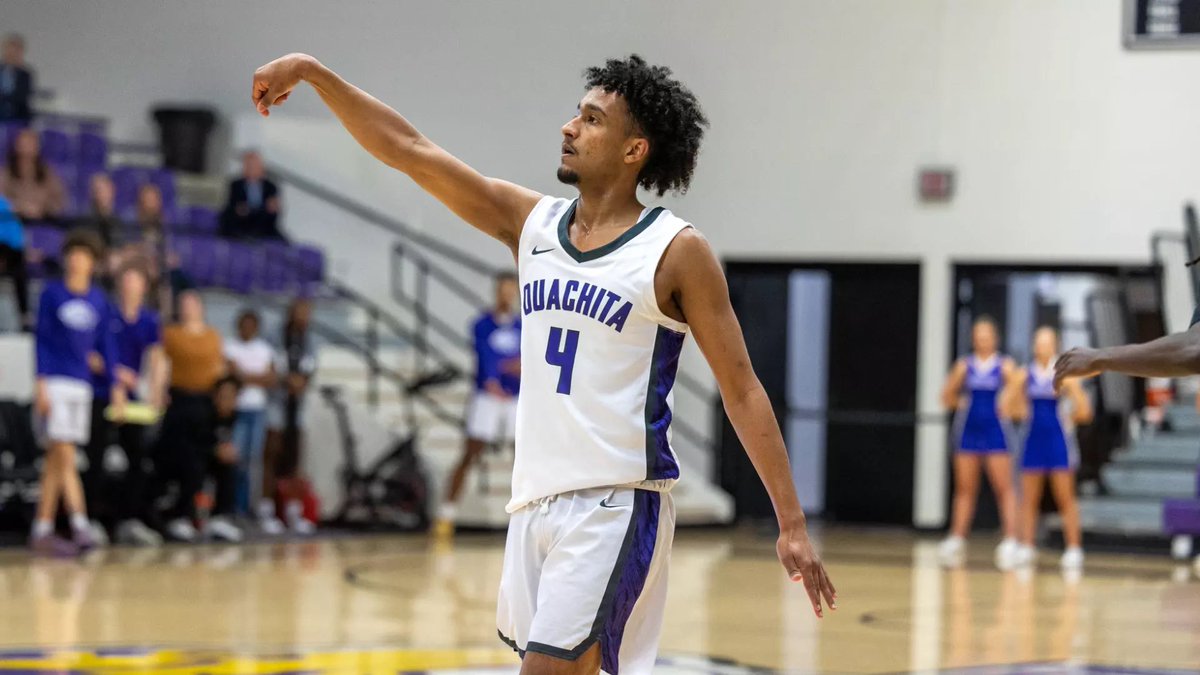 Isaac Bourne (@isaacbourne_) on Twitter photo Ouachita (DII) MJ Leslie is STILL AVAILABLE in the transfer portal, he tells me.
Averaged 5.9ppg with the GAC Runner-Up Tigers while shooting 40.5% from behind the arc off the bench (19.1mpg).
Reliable shooter that has one year of eligibility with the JUCO waiver. Ouachita (DII) MJ Leslie is STILL AVAILABLE in the transfer portal, he tells me.
Averaged 5.9ppg with the GAC Runner-Up Tigers while shooting 40.5% from behind the arc off the bench (19.1mpg).
Reliable shooter that has one year of eligibility with the JUCO waiver.