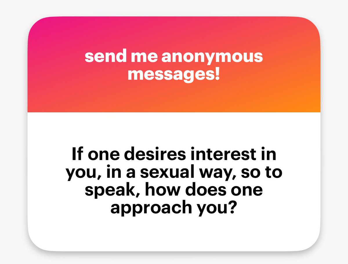 Be extremely forward and don’t hold anything back.  

I love confidence😈