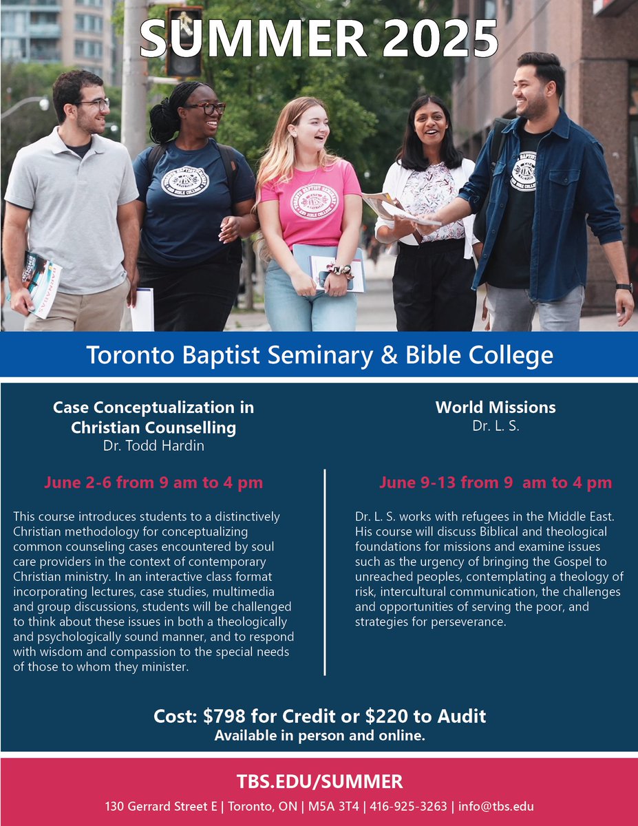 tbsedu's tweet photo. Summer courses begin June 2 &amp; June 9. It's not too late to register! 

Register here: https://t.co/SY41hzxSvs https://t.co/4taObedA5W