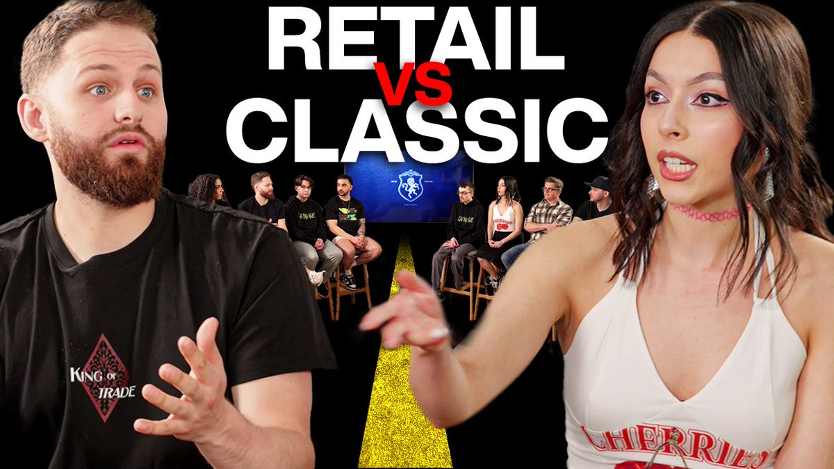 Liquid Guild (@liquidguild) on Twitter photo Are Retail players more toxic than Classic players? 🤔
Retail vs Classic is out on YouTube now!  
▶️ youtu.be/xLjj6QAfry0 Are Retail players more toxic than Classic players? 🤔
Retail vs Classic is out on YouTube now!  
▶️ youtu.be/xLjj6QAfry0