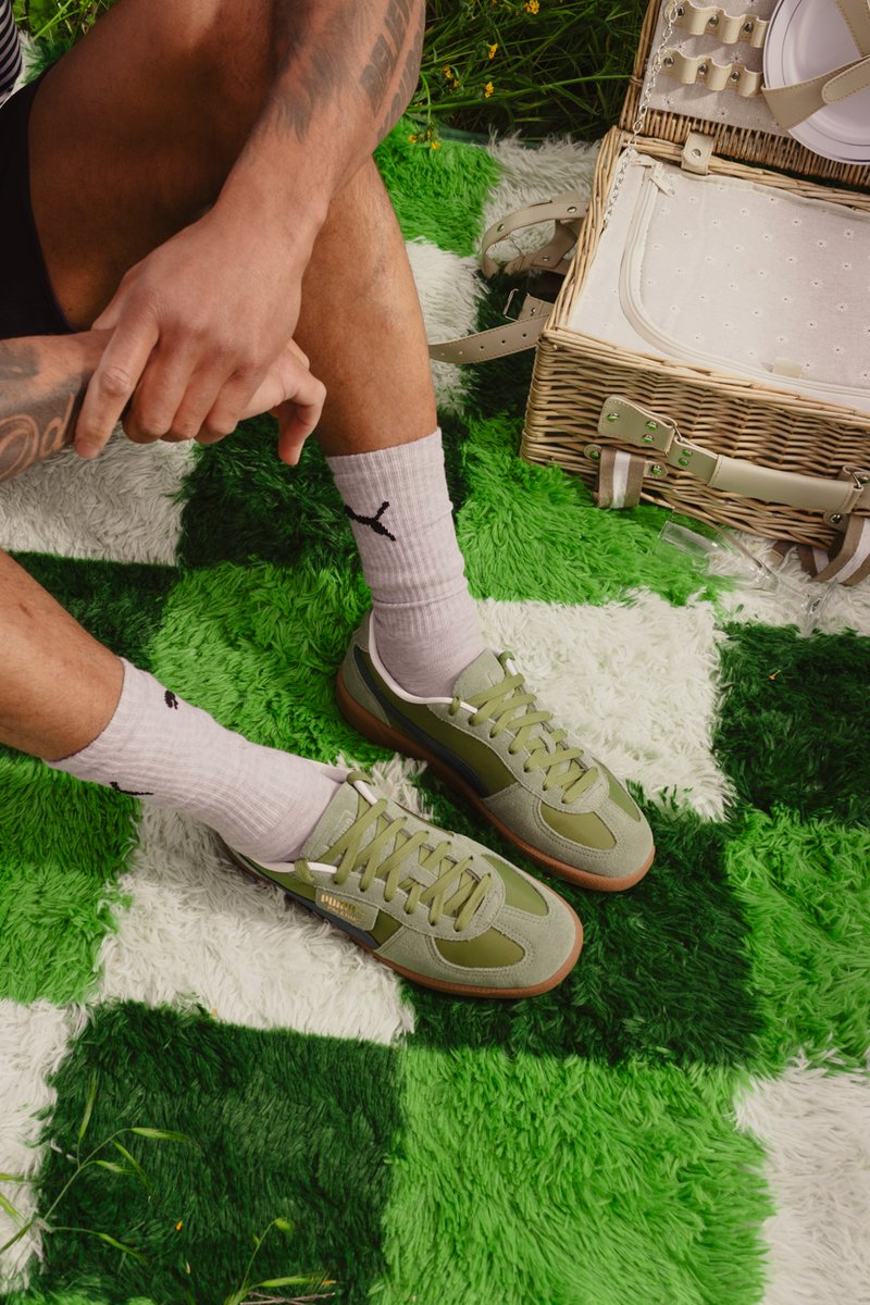 Karmaloop's tweet image. Laid out but laced up in PUMA Palmeros💚

#Springfit #PUMA #Palmeros