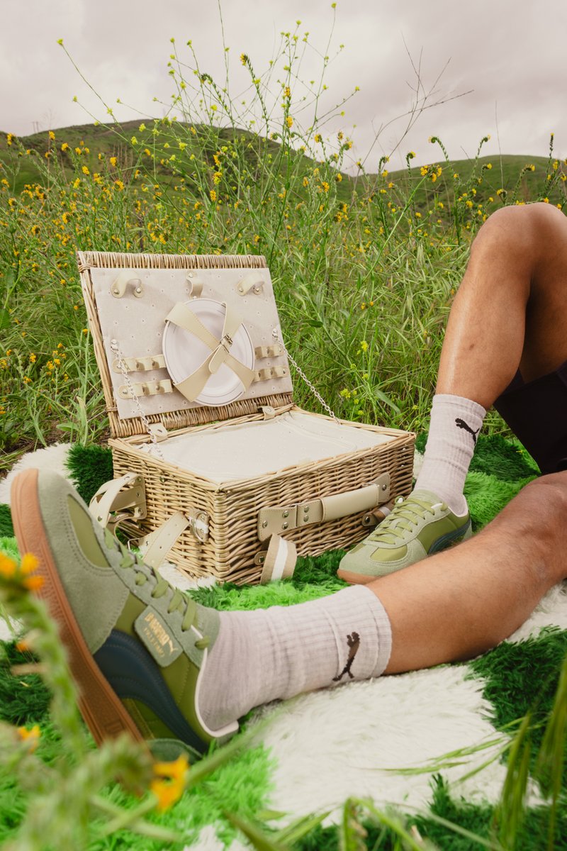 Karmaloop's tweet image. Laid out but laced up in PUMA Palmeros💚

#Springfit #PUMA #Palmeros